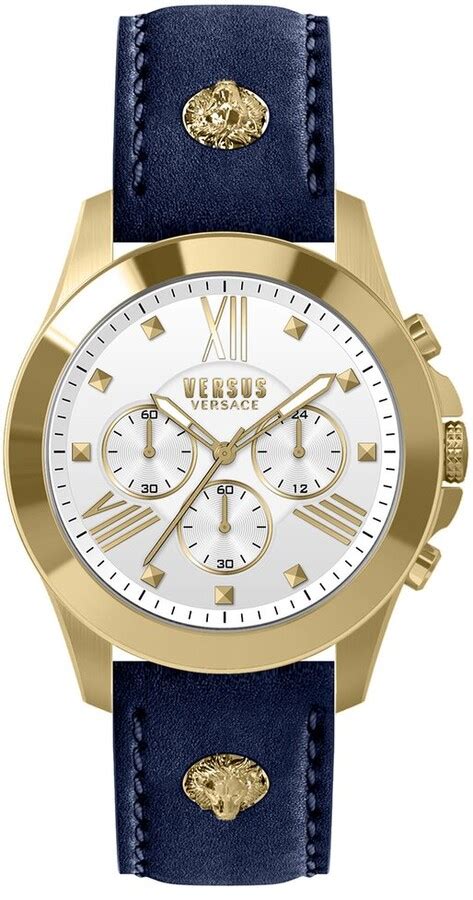 chrono lion versace white